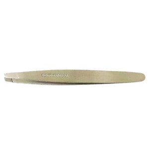Titanium Tweezers with Rostfrei Narrow Oblique Tip