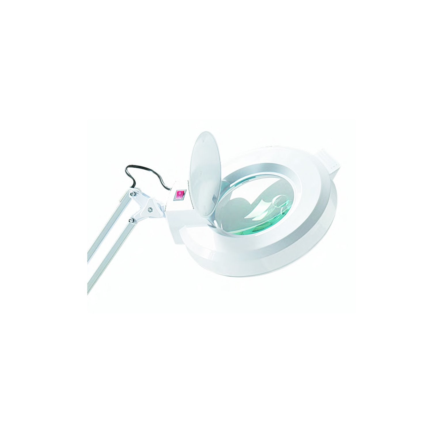 Lente a 5 Diottrie Tonda con luce a Neon Diroestetica