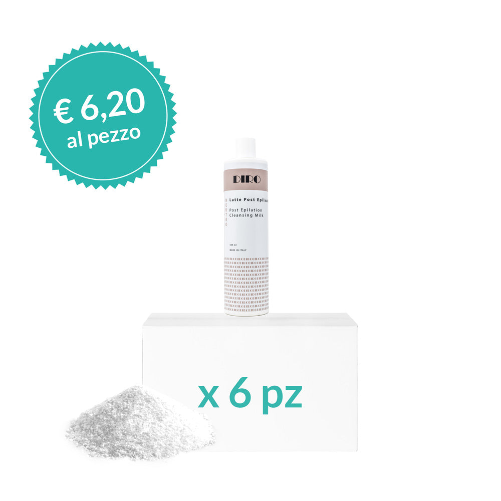 Latte Post Epilazione Neutro - 500 Ml - 6 Pz Diroestetica