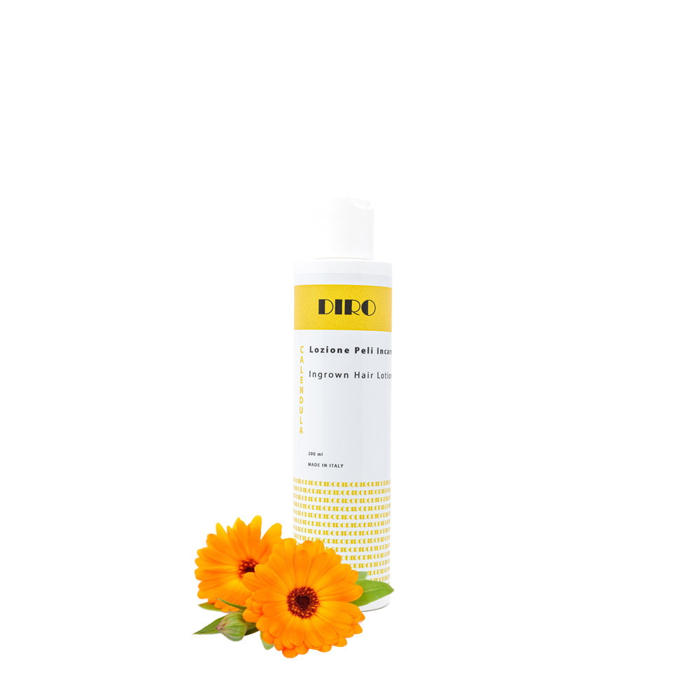 Lozione Post Epilazione Peli Incarniti alla Calendula- 200 Ml Diroestetica