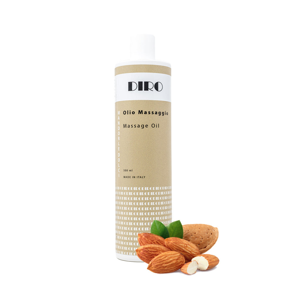 Olio Massaggio alle Mandorle Dolci - 500 Ml Diroestetica