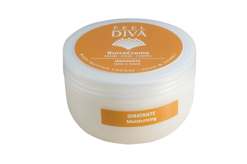 Burro Corpo Mani e Piedi 250 Ml - IDRATANTE Diroestetica