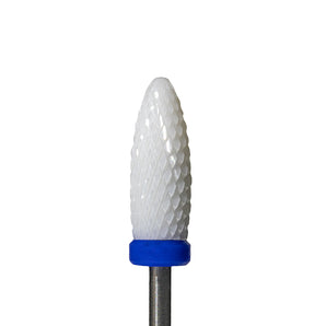 Medium density cone ceramic bur