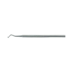Pedicure Underwire Round Toe Curved to the Left in Stainless Steel