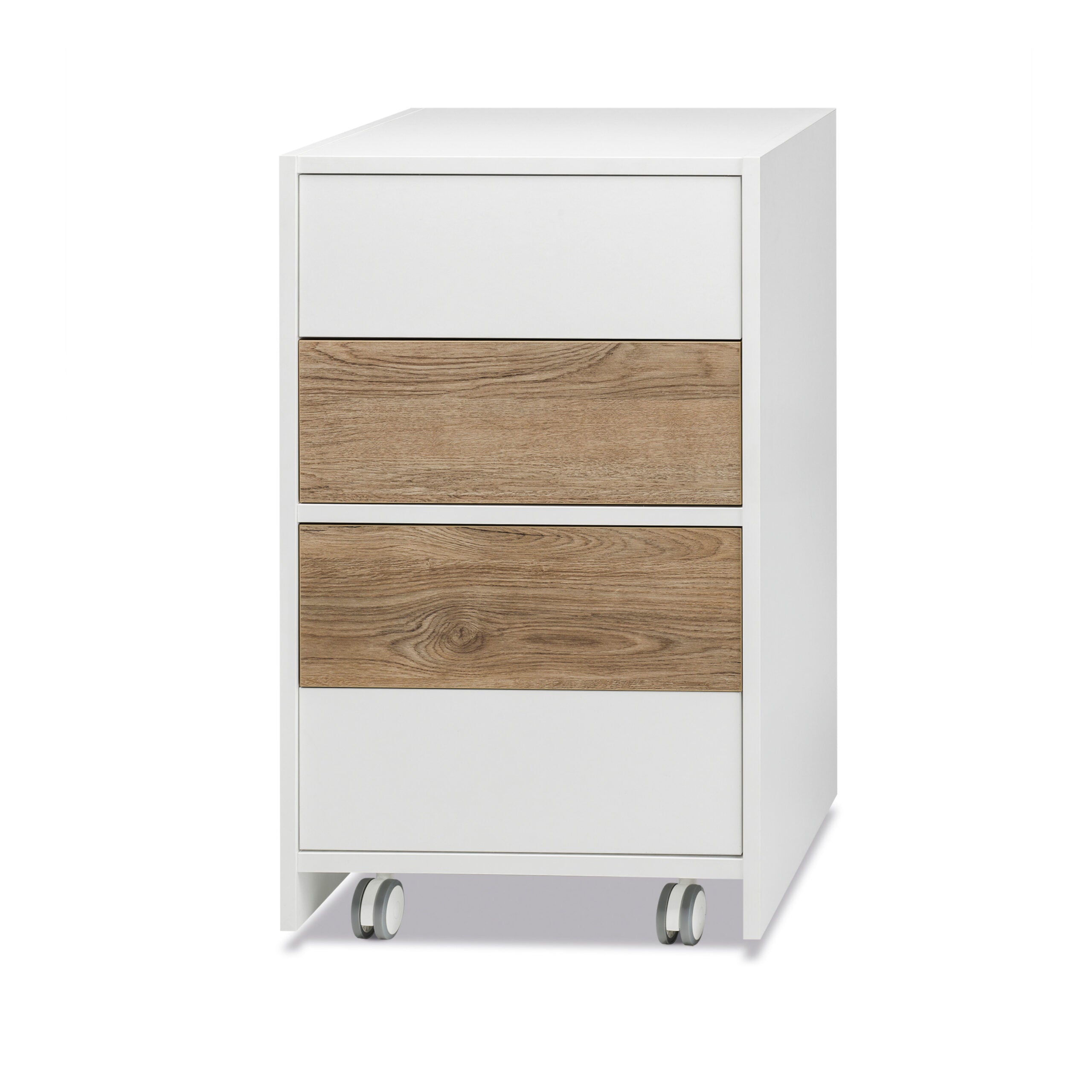 Design wooden chest of drawers with 4 drawers