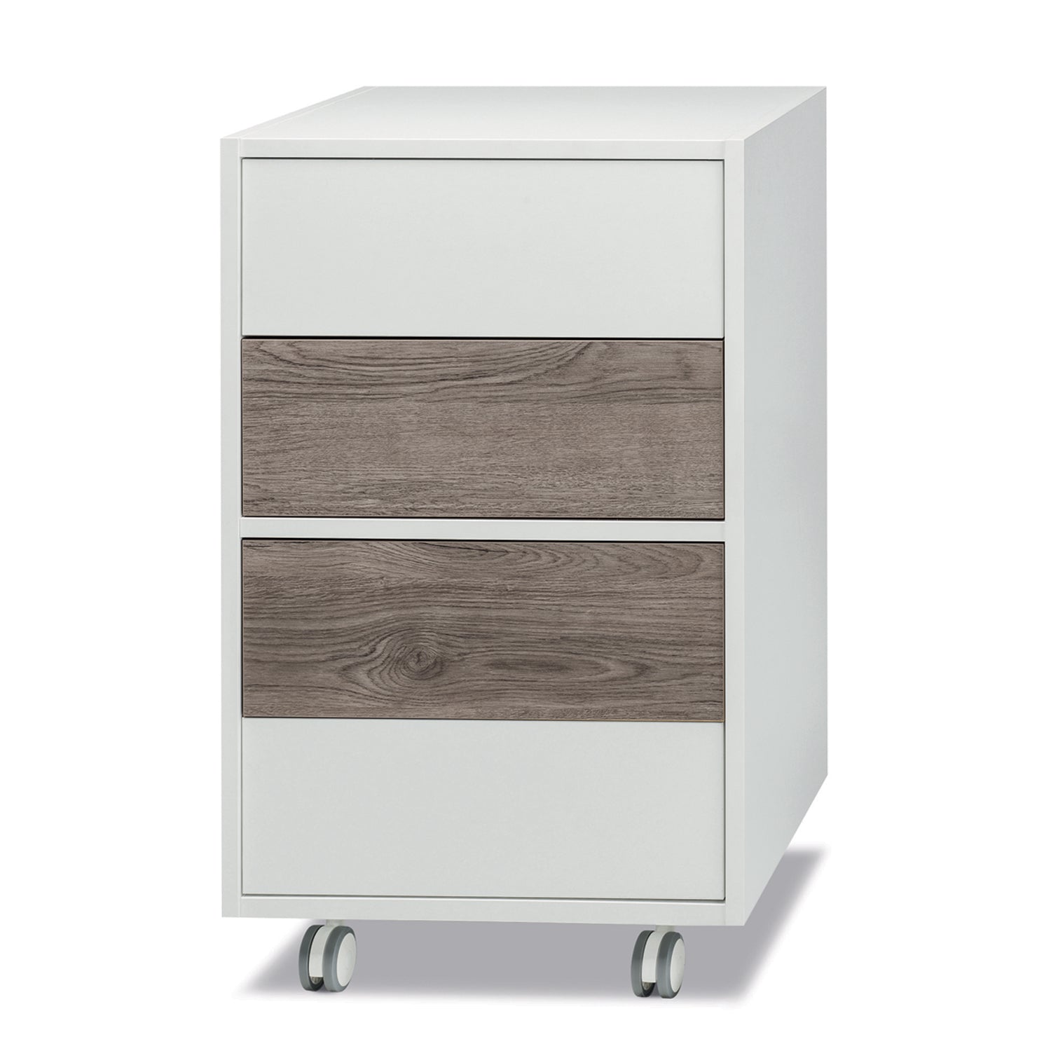 Cassettiera in Nobilato Maddy con 4 Cassetti - Rovere