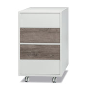 Cassettiera in Nobilato Maddy con 4 Cassetti - Rovere