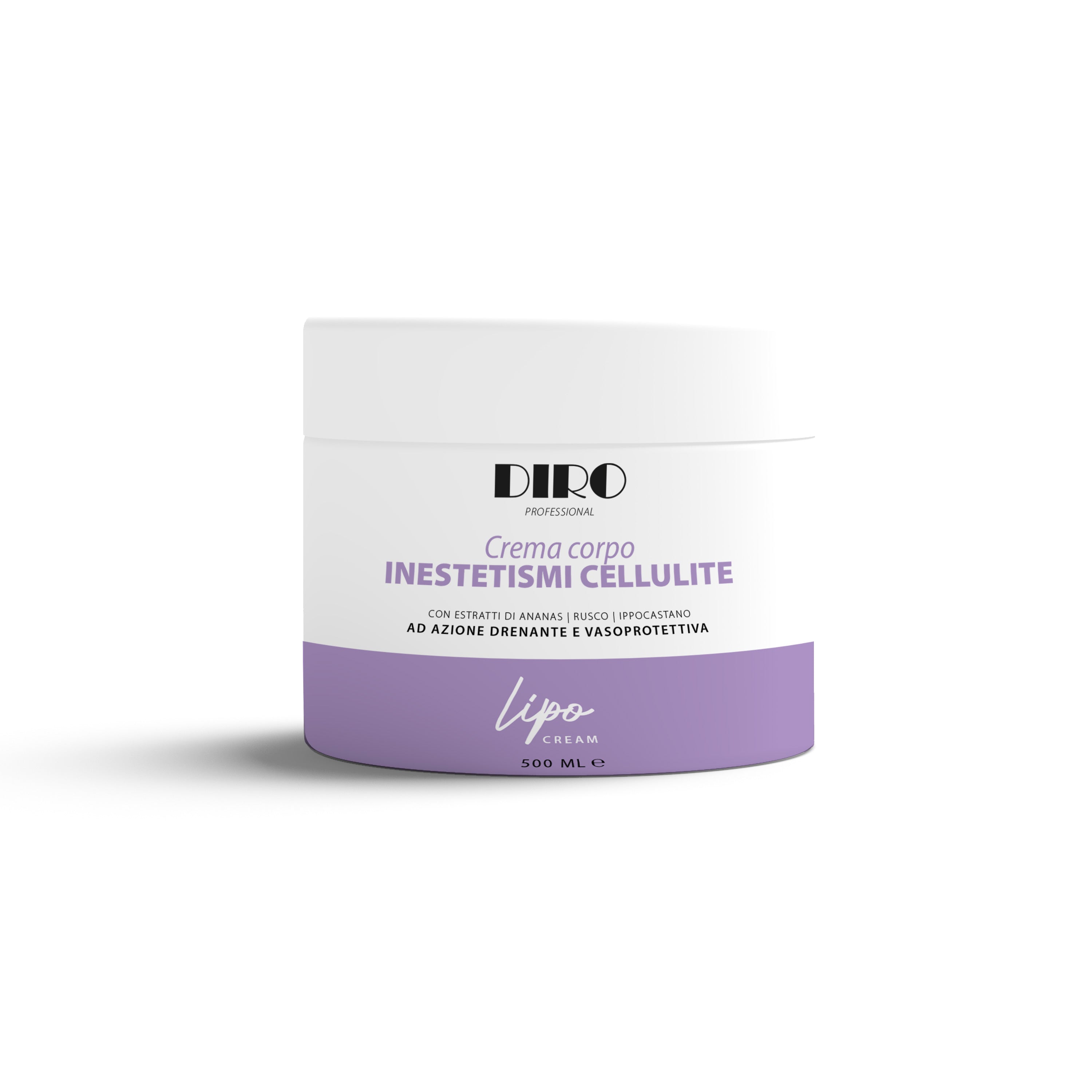 Lipocream - Crema Corpo Inestetismi Cellulite 500 Ml