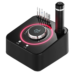 Nail Cutter with Black Pedal - 35000 RPM