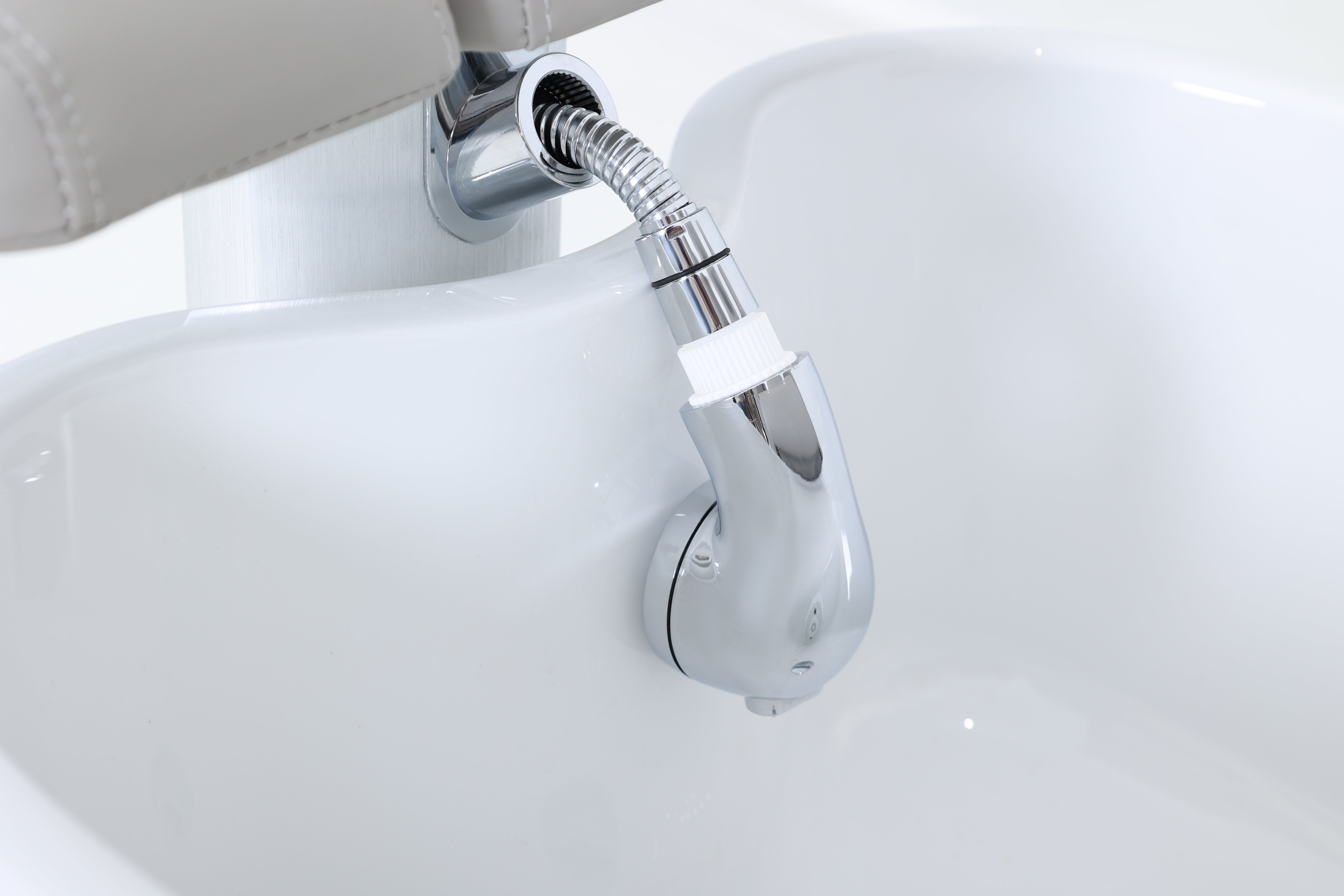 Electric Podiatry Chair with integrated tray