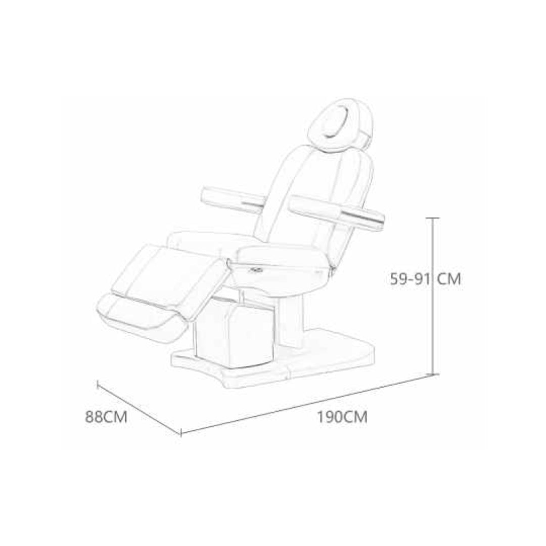 Lettino/Poltrona Estetica Sonia con 4 Motori