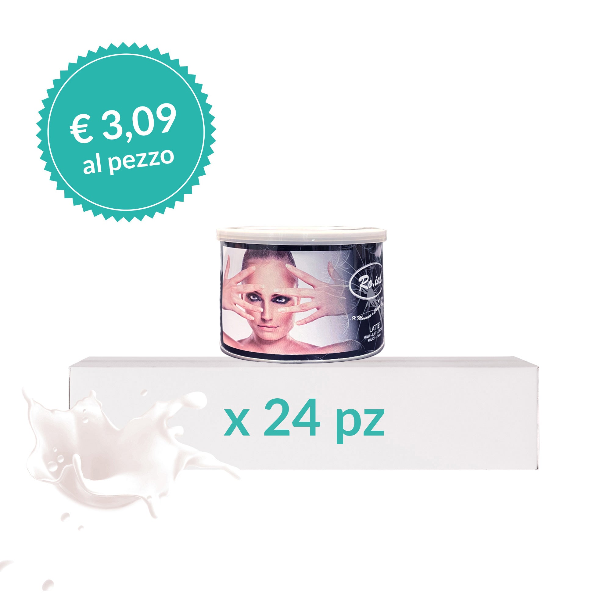 Cera Barattolo Latte RO.IAL - 24 Pz