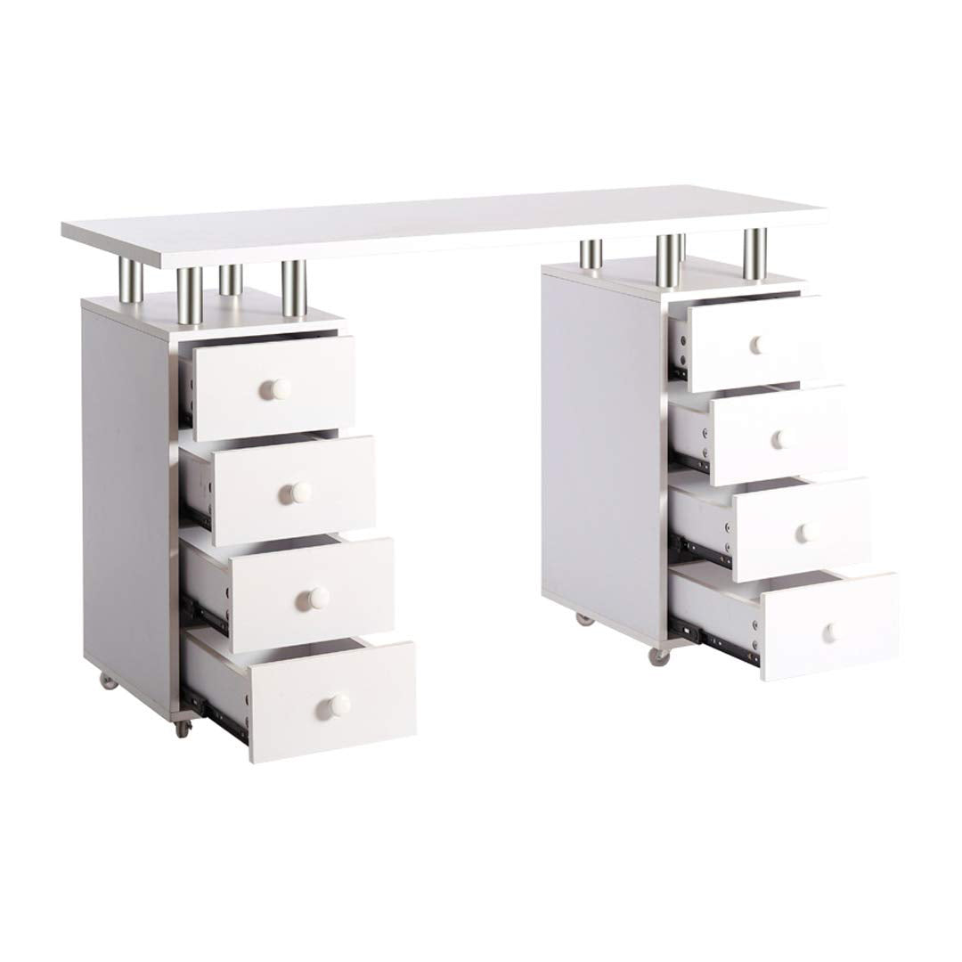 Tavolo Nails con doppia Cassettiera e Aspiratore