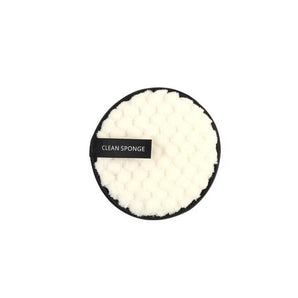 Microfiber Sponge for Facial Cleansing - White