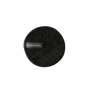 Microfiber Sponge for Facial Cleansing - Black