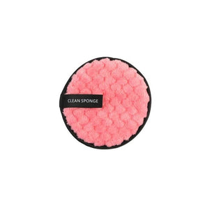 Microfiber Sponge for Facial Cleansing - Pink