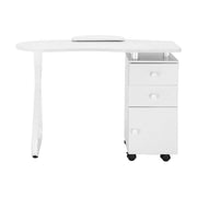 Nails Mobile Table with Chest of Drawers