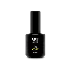 Semi-permanent top coat without dispersion