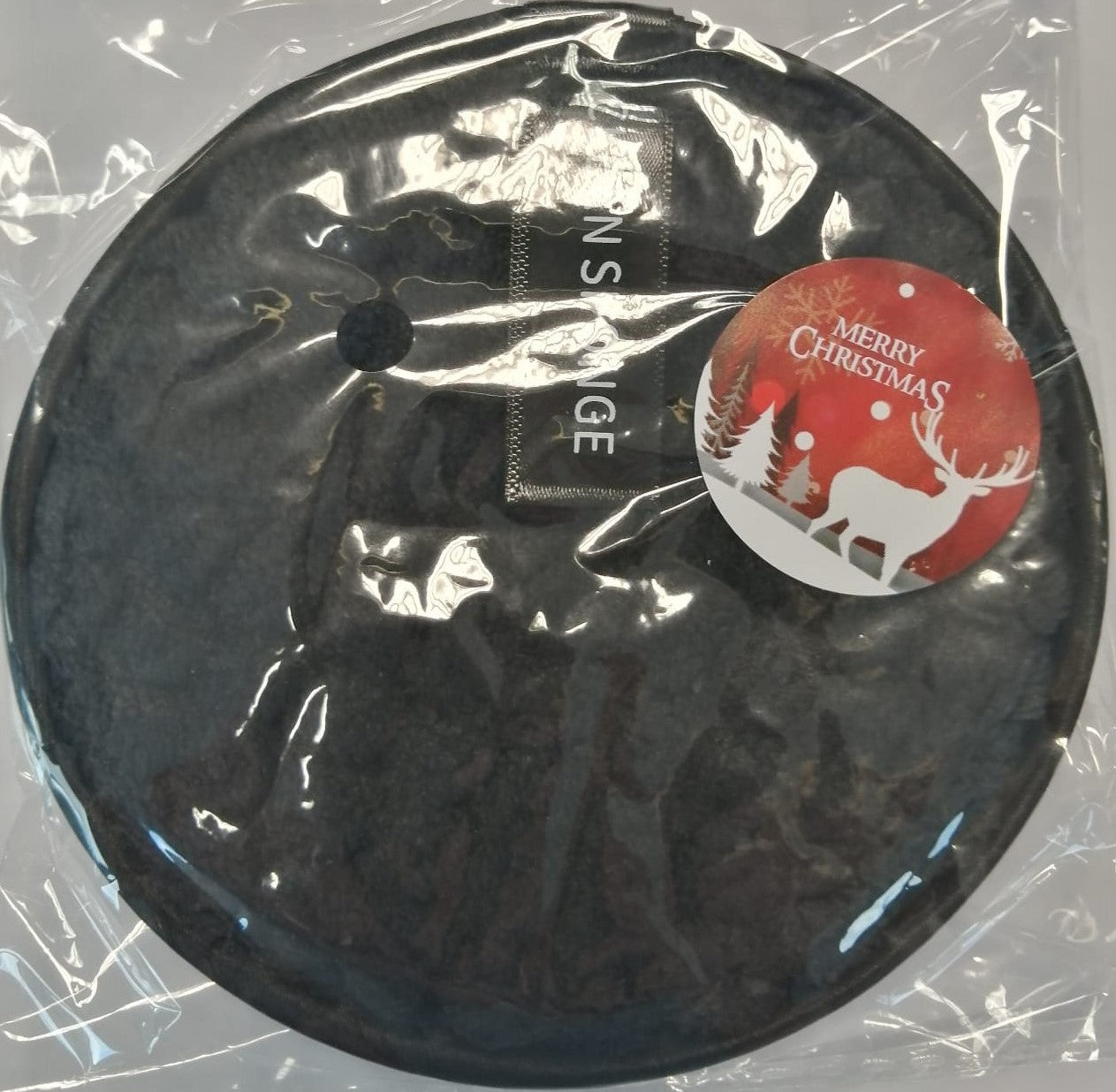 Spugna in Microfibra per Pulizia Viso - Nero