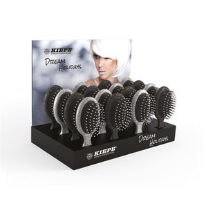 Glitter Effect Brush Display - 16 Pcs