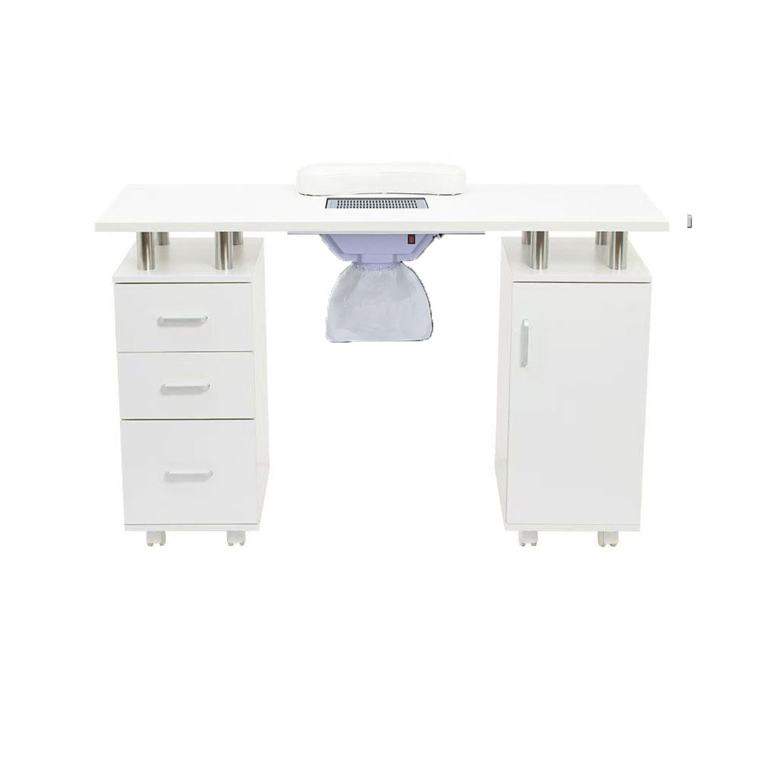 Tavolo Nails con Cassettiera/Colonna
e Aspiratore