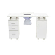 Tavolo Nails con Cassettiera/Colonna
e Aspiratore