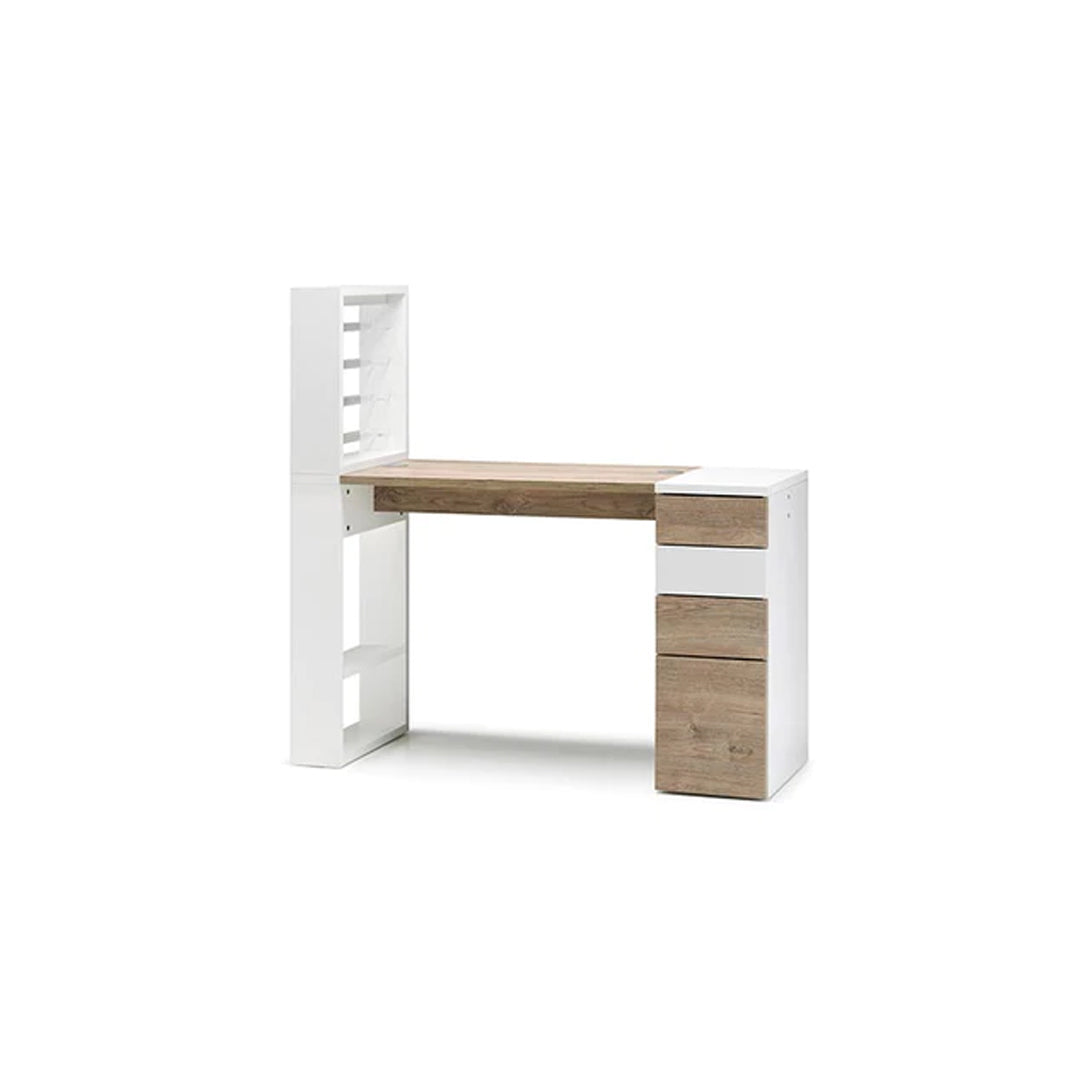 Tavolo Nails in Legno con Casssettiera ed Espositore