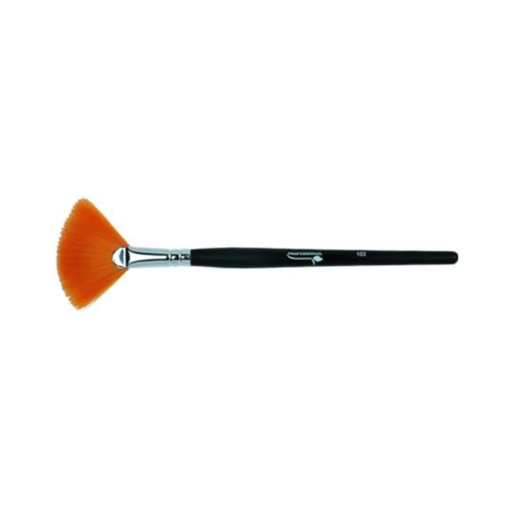 Nylon Silk Fan Brush