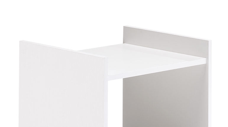 Wooden trolley with 3 shelves