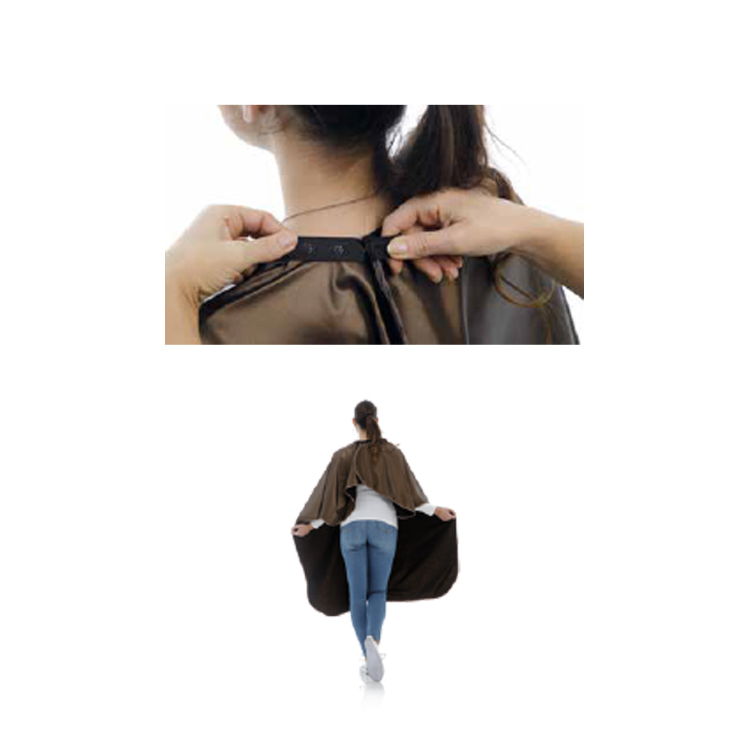Mantella con Colletto in Neoprene NERO - 125x145h