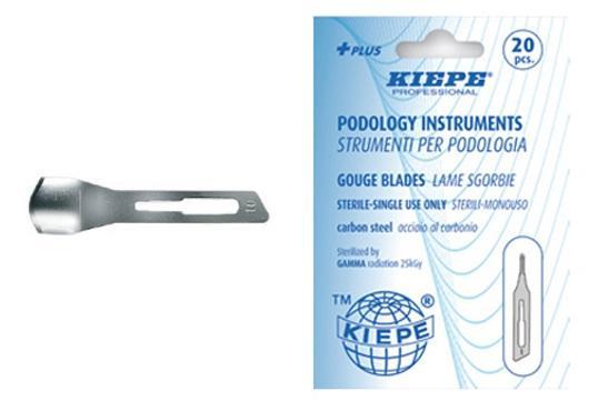 Lame Sgorbie KIEPE 10 mm - 20 Pz Diroestetica