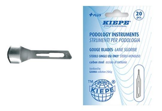 Lame Sgorbie KIEPE 12 mm - 20 Pz Diroestetica