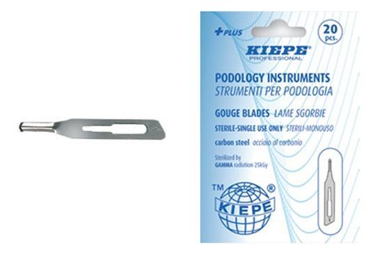 Lame Sgorbie KIEPE 3 mm - 20 Pz Diroestetica