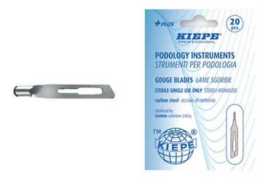 Lame Sgorbie KIEPE 4 mm - 20 Pz Diroestetica
