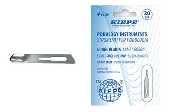 Lame Sgorbie KIEPE 6 mm - 20 Pz Diroestetica