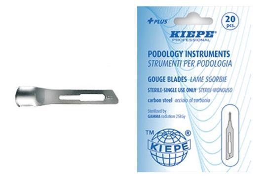 Lame Sgorbie KIEPE 8 mm - 20 Pz Diroestetica