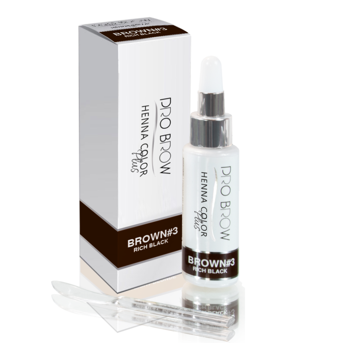 Henna Color Brown #3 Rich black Diroestetica