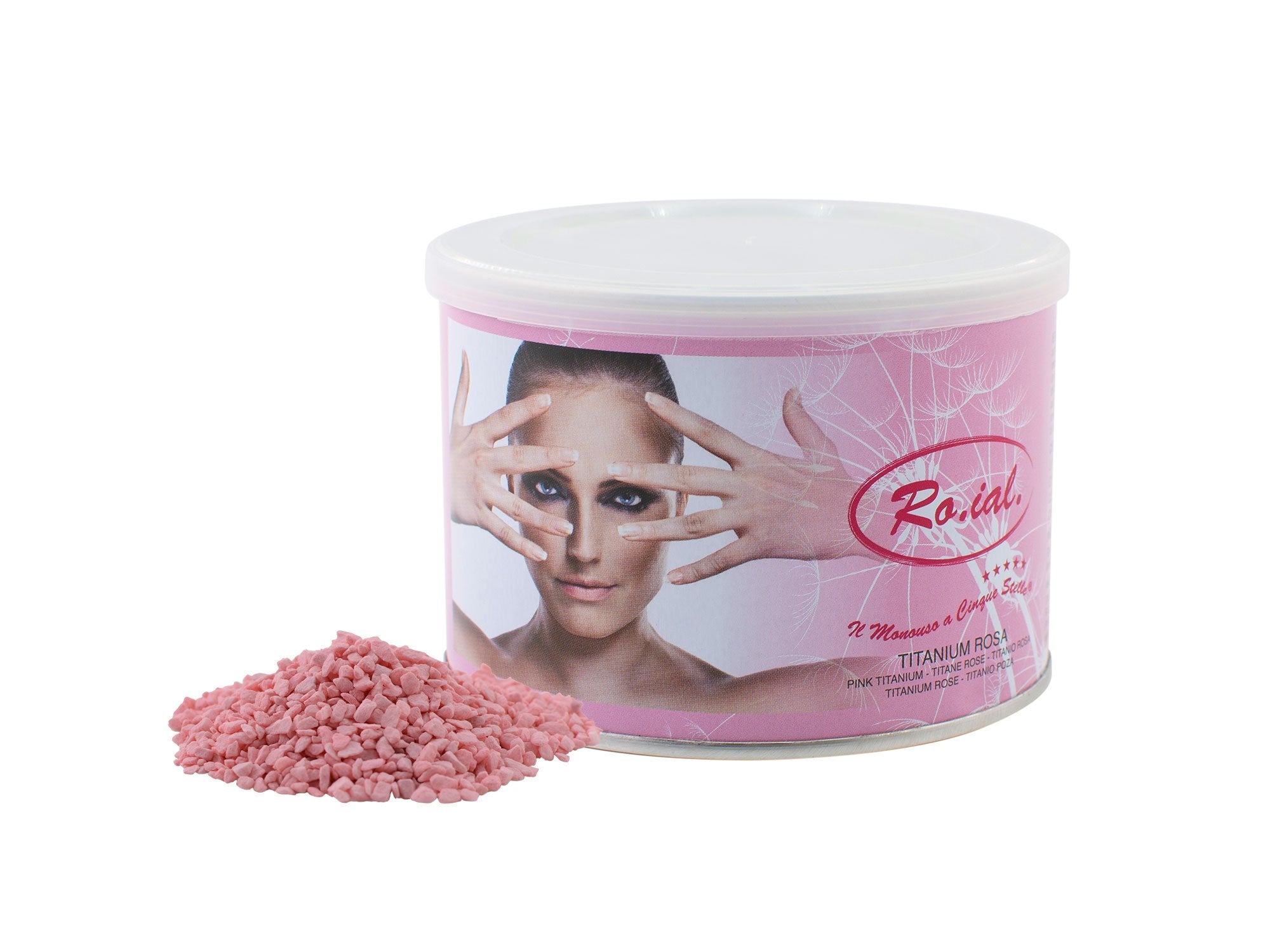 Cera Barattolo al Titanio Rosa RO.IAL Diroestetica