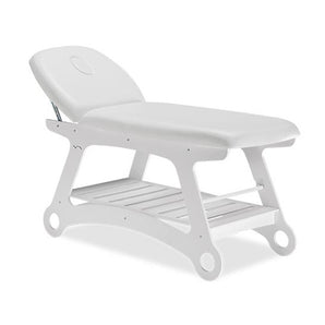 Lettino da Massaggio Ivy Plus in Legno Bianco Diroestetica
