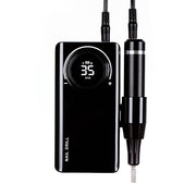 Portable Black Nail File - 35000 RPM