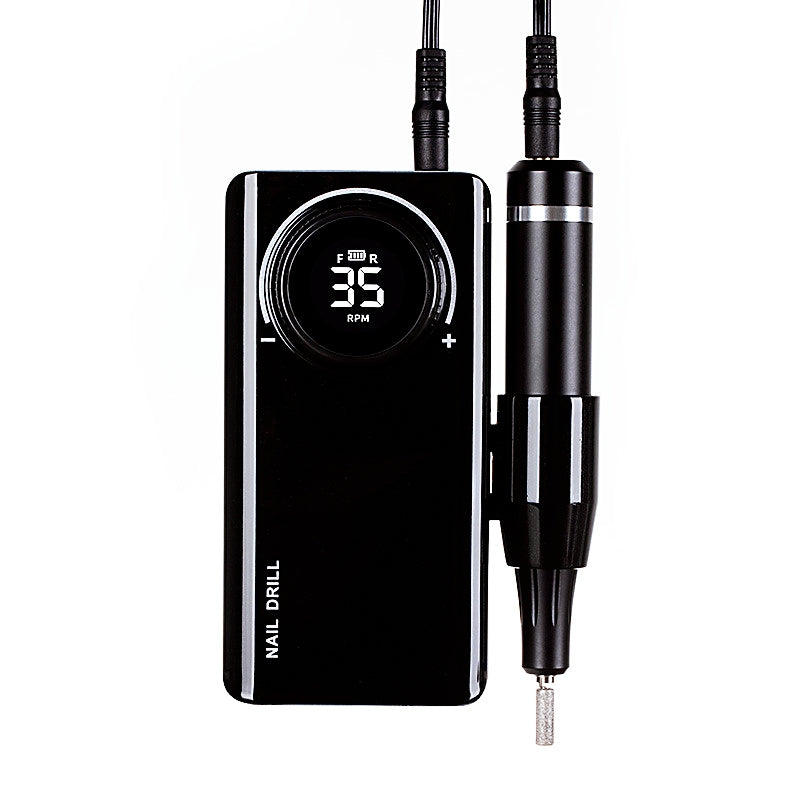 Portable Black Nail File - 35000 RPM