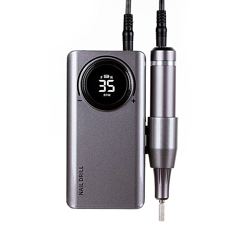 Portable Gray Nail File - 35000 RPM