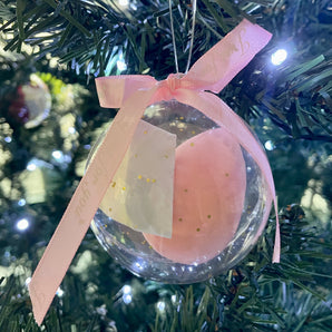 Christmas Ball with Blender Sponge - Pink