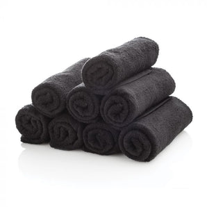 Asciugamano in Spugna 50x90 cm - nero Diroestetica