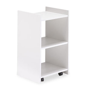 Wooden trolley with 3 shelves