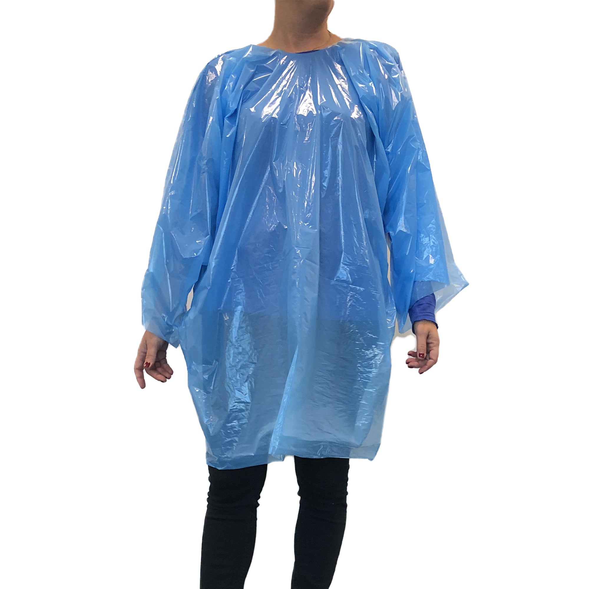 Kimono in Polietilene Azzurro - 20 pz Diroestetica